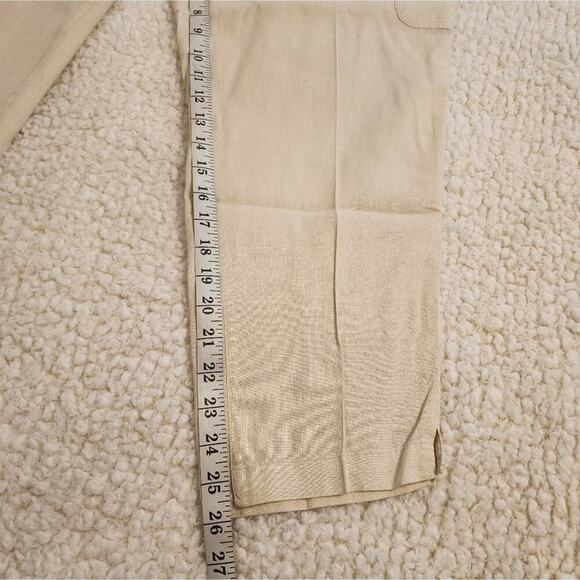 Wonderly linen blend cargo utility pants size large - Picture 8 of 12